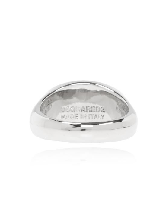  디스퀘어드2 반지 Dsquared2 D2 Tag Ceresio 9 로고 링 - DSQUARED2