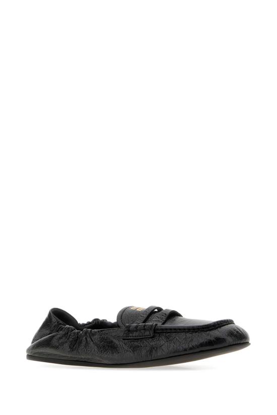 26FW 미우미우 루슈 나파 레더 로퍼 5D341EFD0055TZ F0002 Black - MIU MIU