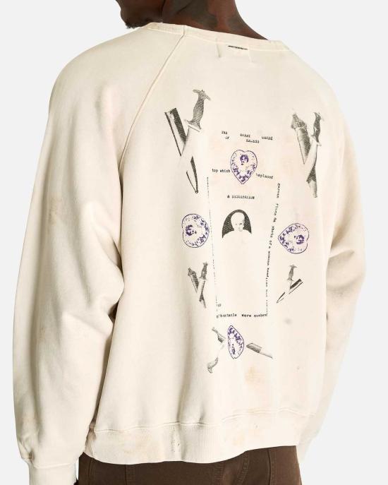  앙팡리쉬데프리메 긴팔 티셔츠 Enfants Riches는 Emmanuelle Iv Raglan Crewneck을 비난합니다. - ENFANTS RICHES DEPRIMES