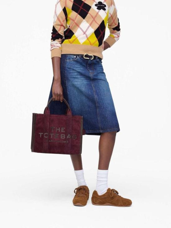  마크제이콥스 토트백 마크 제이콥스 미디엄  다크 플럼 - MARC JACOBS
