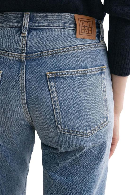  토템 데님 팬츠 Totême Twisted Seam 데님 진 (청바지) - TOTEME