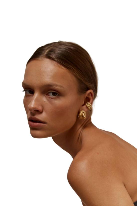  Paola Sighinolfi 이어링 파올라 시기놀피 탈리스만 후프  골드 - OTHER BRANDS