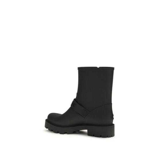 26SS 지미추 부츠 TPU 레인 블랙 - JIMMY CHOO