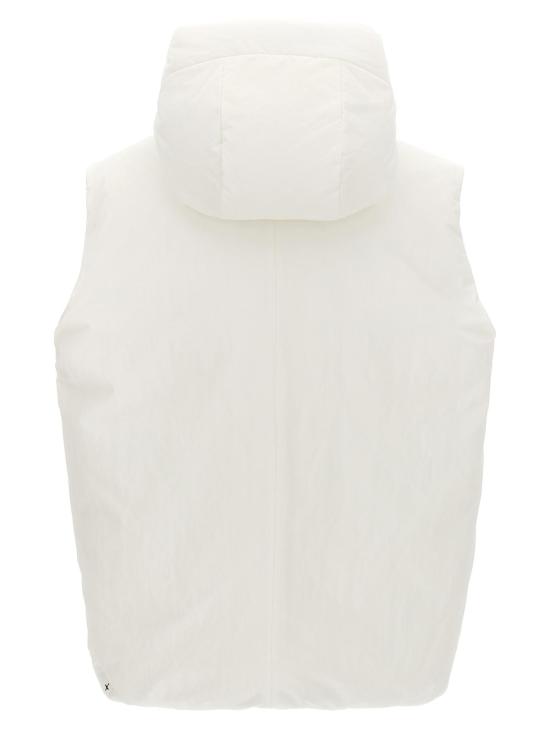  질샌더 베스트 질 샌더 민소매 후드 베스트 화이트 - JIL SANDER