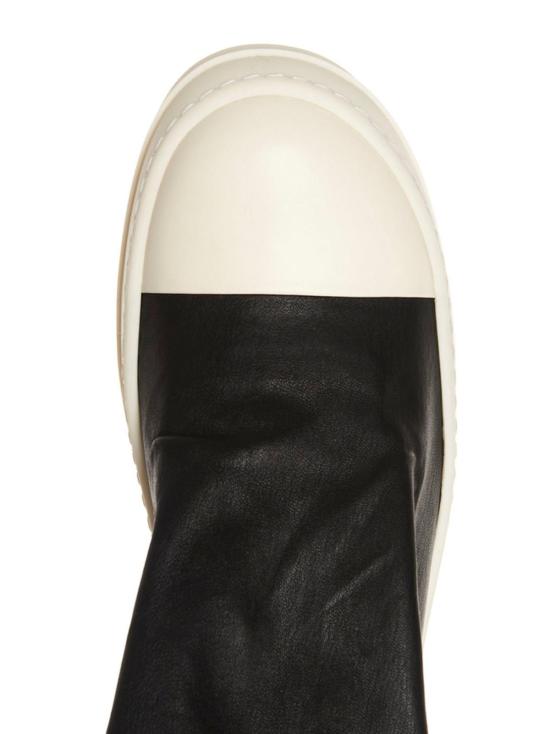  릭 오웬스 부츠 투톤 코튼 오버니 - RICK OWENS