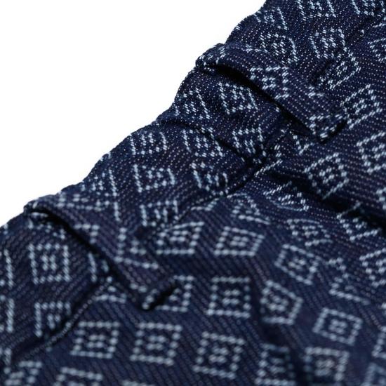  사무라이 진스 숏팬츠 Samurai Jeans Ez 인디고 사시코 반바지 인디고 - SAMURAI JEANS