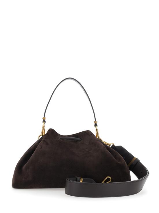 26FW 지미추 숄더백 BONBONBCKTEWSUECOFFEEGOLD Brown - JIMMY CHOO