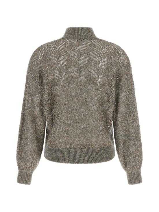 26FW 브루넬로 쿠치넬리 터틀넥 MRG562504 CQC50 GREY - BRUNELLO CUCINELLI