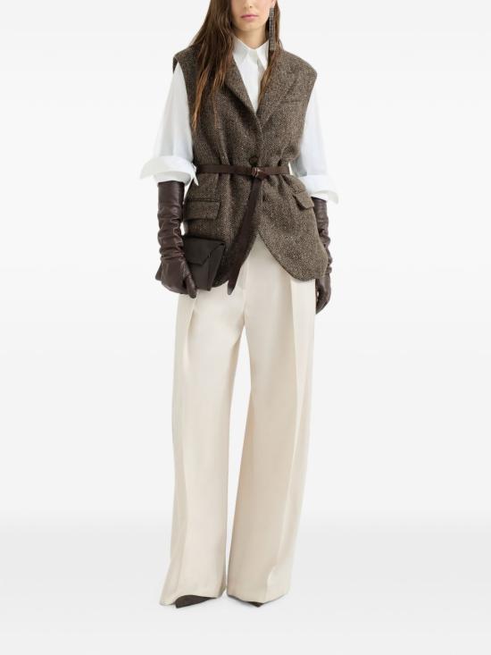 26FW 브루넬로 쿠치넬리 터틀넥 MG5667253 C004 BROWN - BRUNELLO CUCINELLI