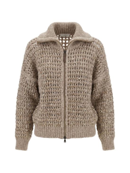 26FW 브루넬로 쿠치넬리 가디건 MGO378806 CVA05 BEIGE