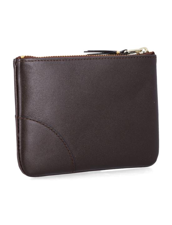26FW 꼼데가르송 클래식 레더 라인 파우치 SA8100 801 Marrone - COMME DES GARCONS