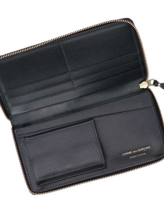 26FW 꼼데가르송 휴즈 로고 레터링 지퍼 SA0110HL BLACK - COMME DES GARCONS
