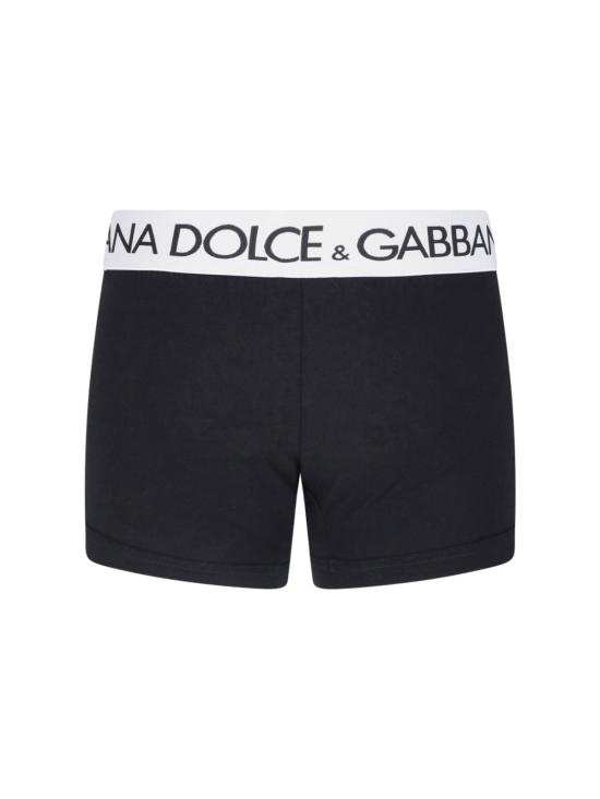 26FW 돌체앤가바나 로고 밴드 드로즈 M4B97J ONN97 N0000 Black - DOLCE & GABBANA