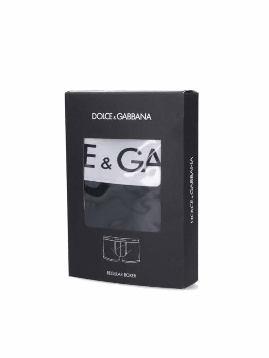 26FW 돌체앤가바나 로고 밴드 드로즈 M4B97J ONN97 N0000 Black - DOLCE & GABBANA