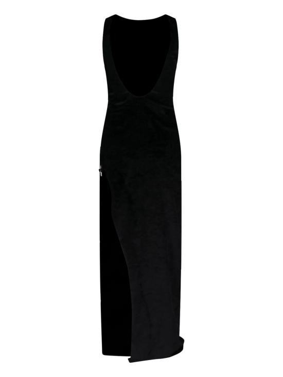  돈답 미디 원피스 DA572 VS0040D XXX 999 Black - DONDUP