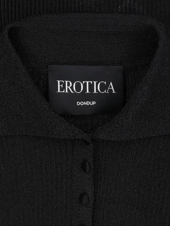  돈답 셔츠 DC525 M01046D 002 999 Black - DONDUP