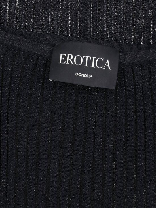  돈답 미디 스커트 G645 M01044D 002 999 Black - DONDUP