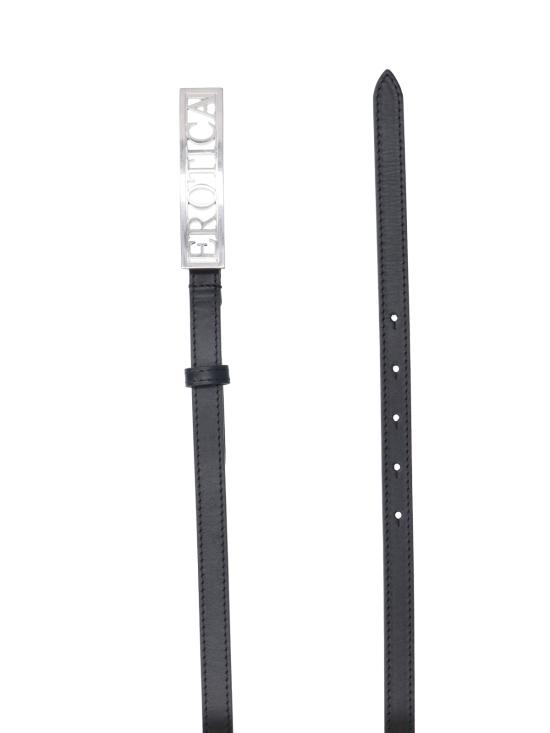 돈답 레귤러 벨트 WC331 PL0724D XXX 999 Black - DONDUP