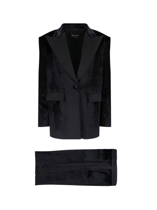  돈답 수트 세트 DJP02 VS0040D XXXW 999 Black