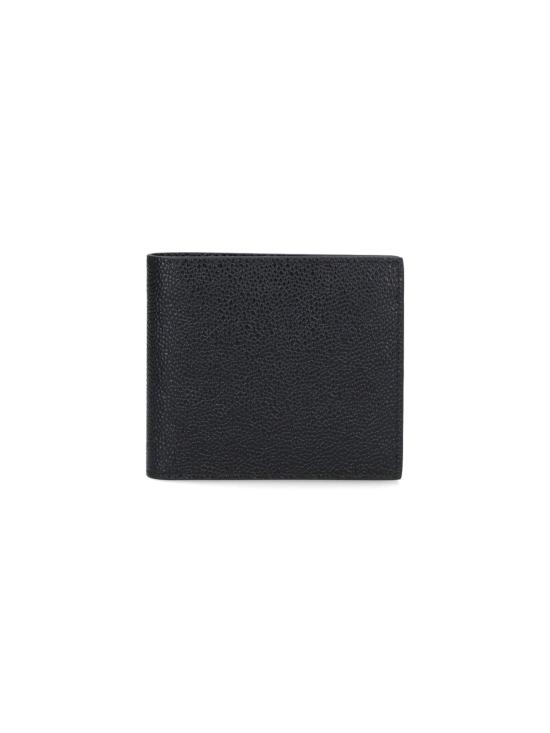 26FW 톰브라운 페블 그레인 레더 빌 폴드 지갑 MAW023A 00198 BLACK