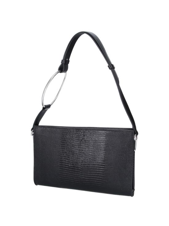  돈답 숄더백 WB322 PL0727D XXX 999 Black - DONDUP