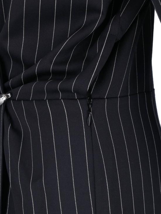  돈답 미디 원피스 DA570 ES0080D XXX 999 Black - DONDUP