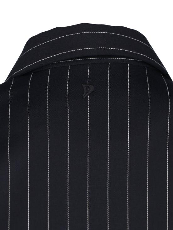  돈답 미디 원피스 DA570 ES0080D XXX 999 Black - DONDUP