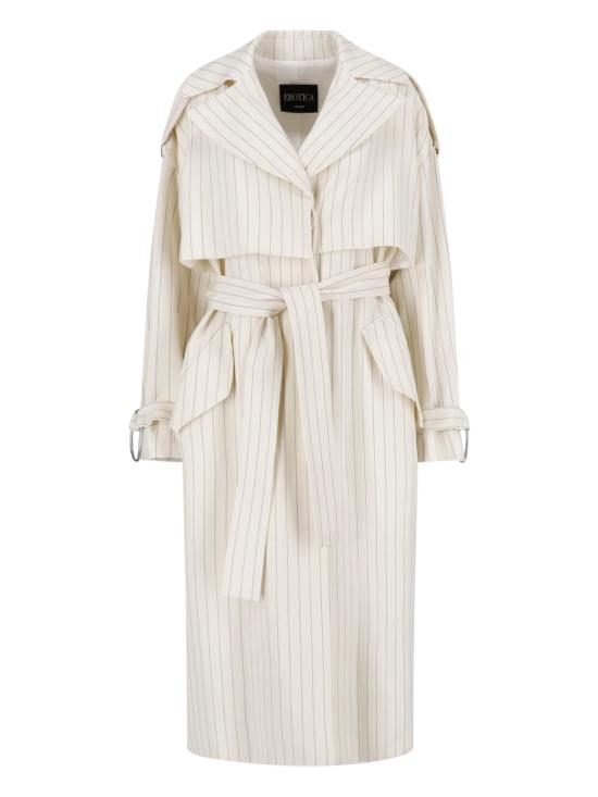  돈답 코트 DJ856 ES0080D XXX 001 White - DONDUP