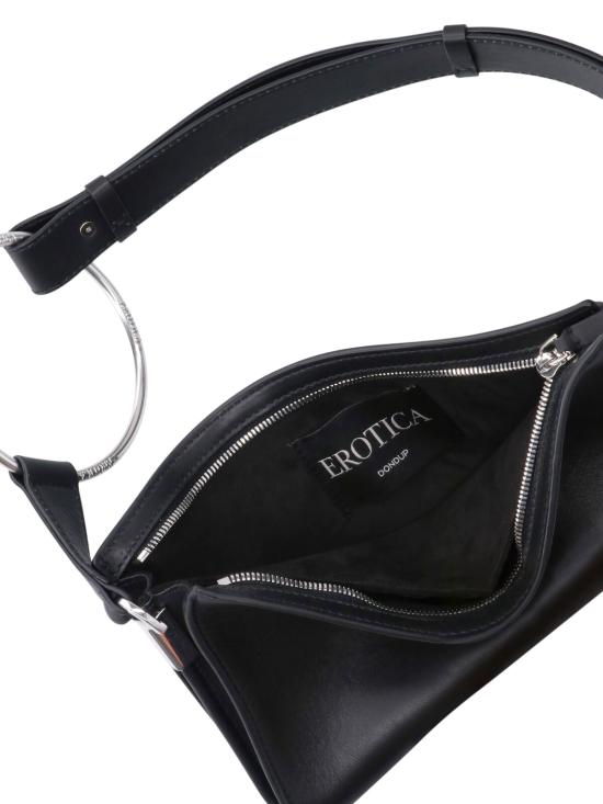  돈답 숄더백 WB322 PL0725D XXX 999 Black - DONDUP