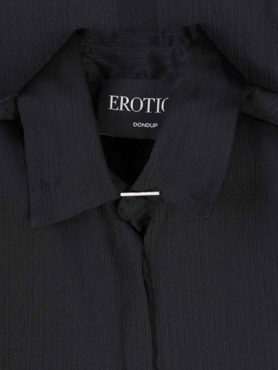  돈답 셔츠 DC526 OF0205D XXX 999 Black - DONDUP