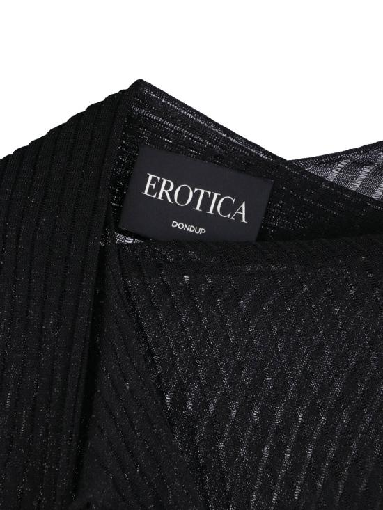  돈답 미디 원피스 DA566 M01045D 002 999 Black - DONDUP
