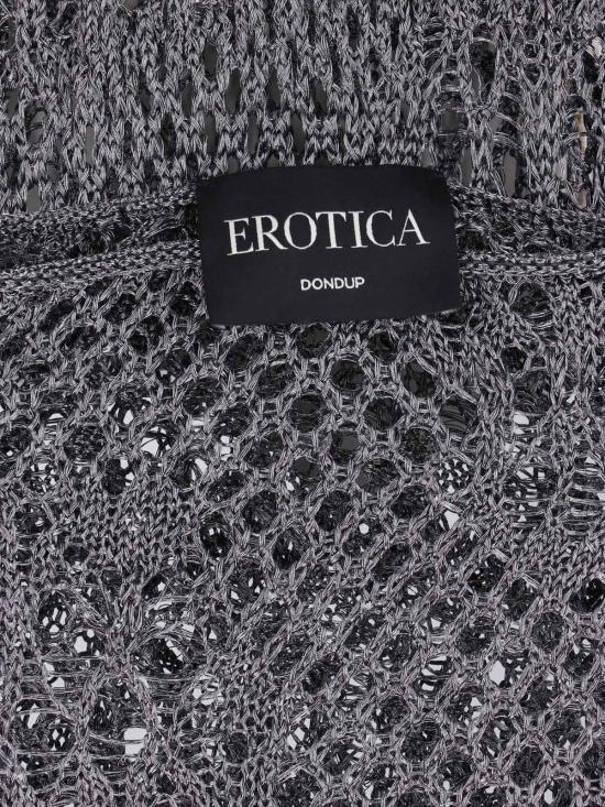  돈답 미디 원피스 DA565 M01043D 002 961 Grey - DONDUP