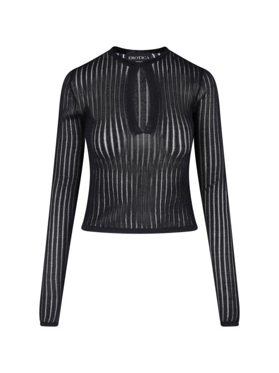 돈답 스웨터 DT464 M01044D 002 999 Black