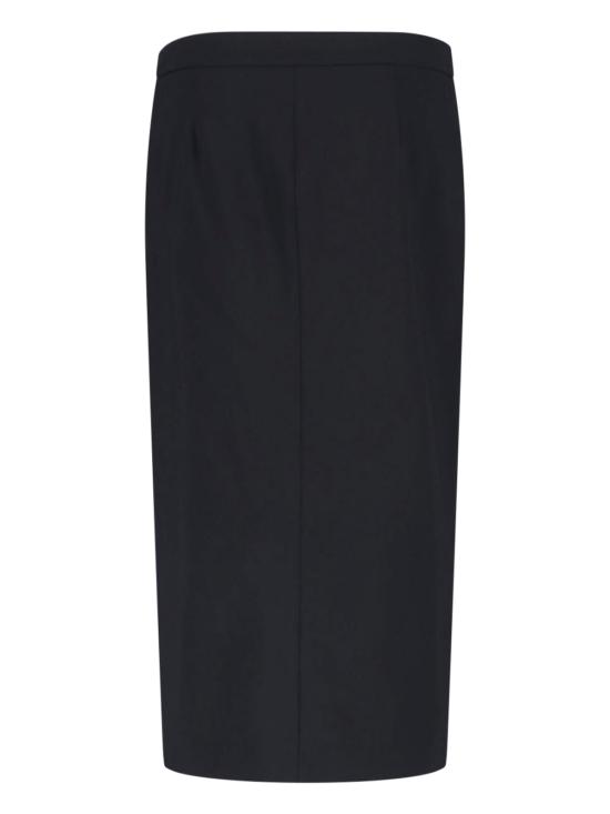  돈답 미디 스커트 G648 TS0009D XXX 999 Black - DONDUP