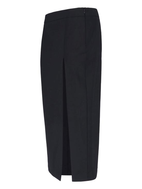  돈답 미디 스커트 G648 TS0009D XXX 999 Black - DONDUP
