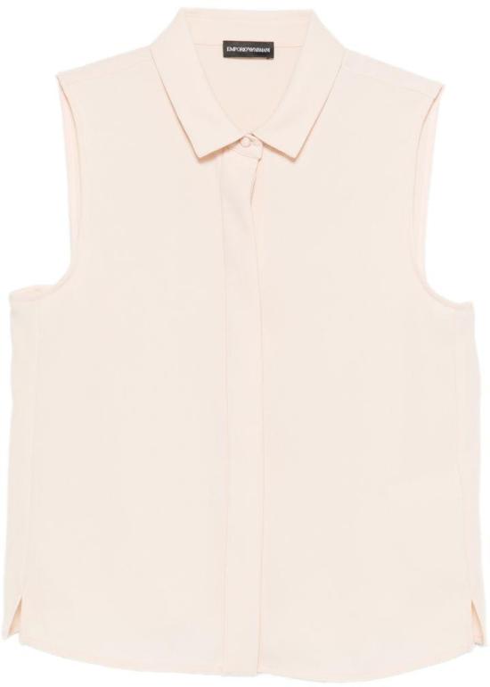 26SS 엠포리오 아르마니 블라우스 EW003230AF20193U4128 WHITE