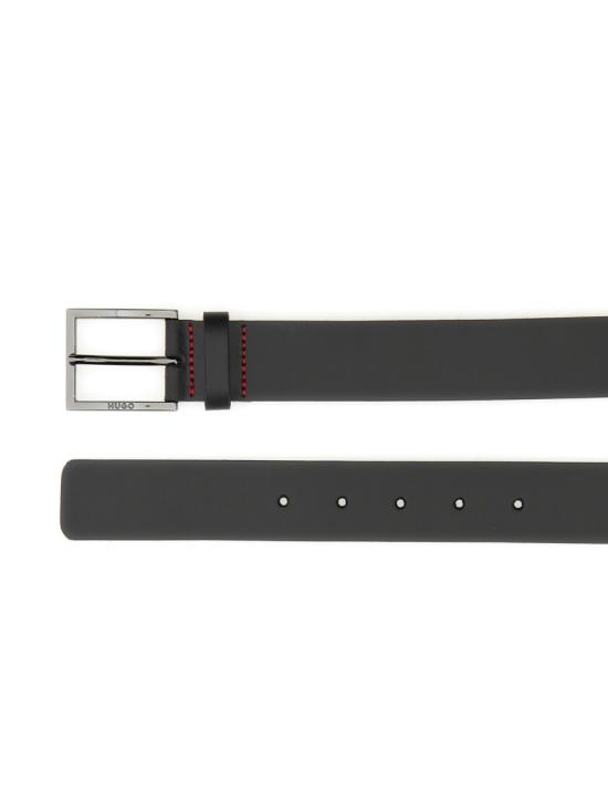 26FW 휴고보스 가죽 벨트 50496596 10245701001 BLACK - HUGO BOSS