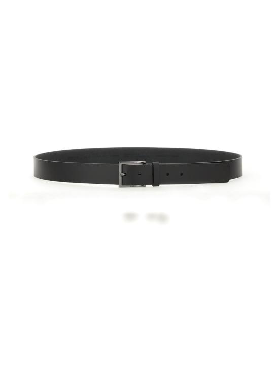 26FW 휴고보스 가죽 벨트 50496596 10245701001 BLACK - HUGO BOSS