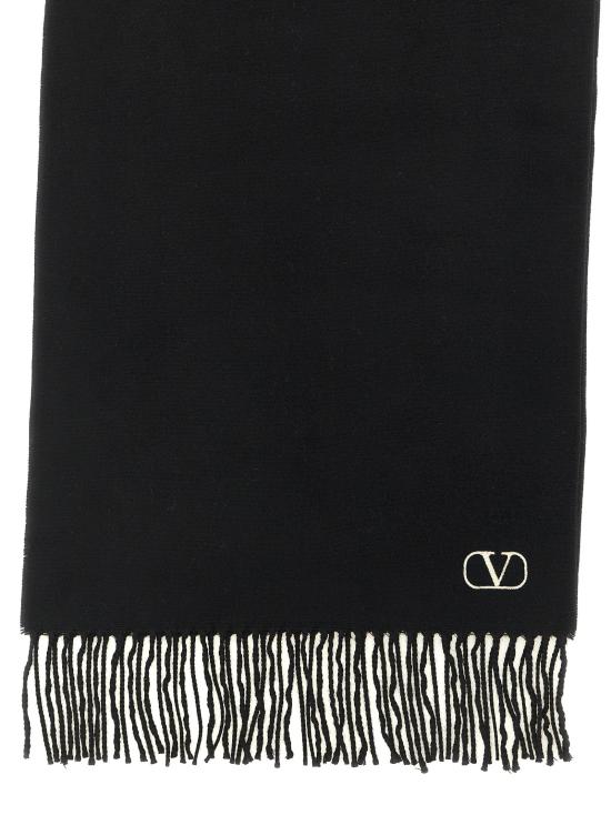 26FW 발렌티노 가라바니 머플러/스카프 Y2ET028UJC9RA White Black - VALENTINO GARAVANI