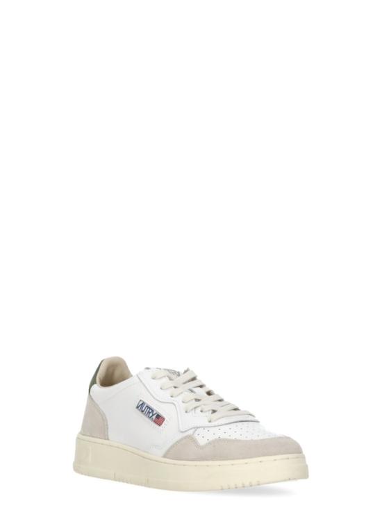 26FW 오트리 메달리스트 로우 스니커즈 AULMLS17WHT BRONZEGRN White - AUTRY