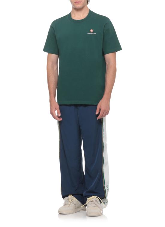 26FW 카사블랑카 반팔 티셔츠 MPF26JTS00112GREEN JERSEY - CASABLANCA