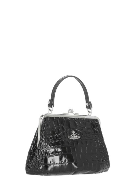 26FW 비비안웨스트우드 그래니 프레임 퍼스 4B010007WL0098N401 Black - VIVIENNE WESTWOOD