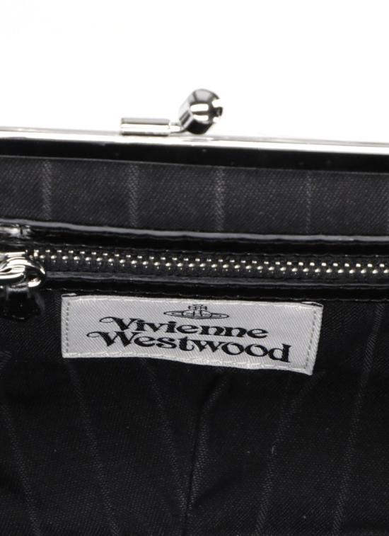 26FW 비비안웨스트우드 그래니 프레임 퍼스 4B010007WL0098N401 Black - VIVIENNE WESTWOOD