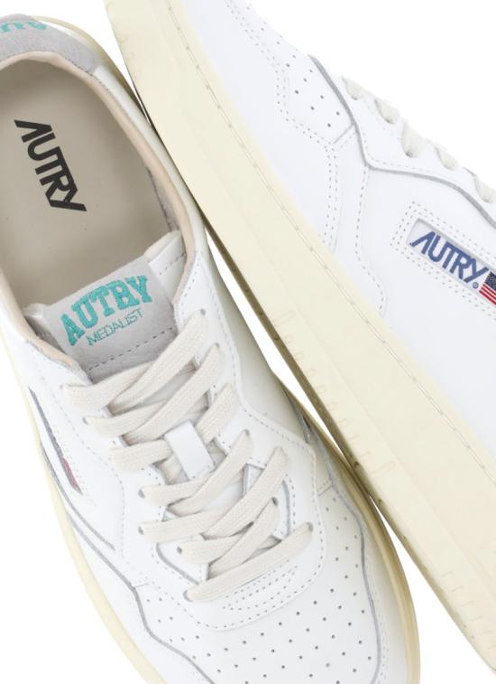 26FW 오트리 메달리스트 로우 스니커즈 AULMHJ01WHT NUVOLE White - AUTRY