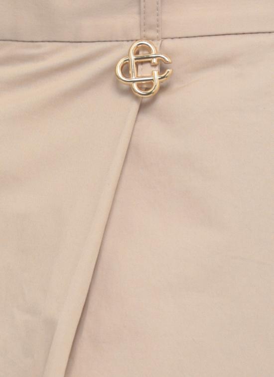 26FW 카사블랑카 스트레이트 팬츠 MPF26TR46201POPLIN Neutrals - CASABLANCA