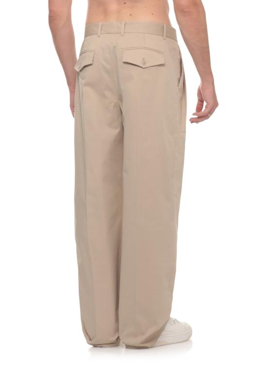 26FW 카사블랑카 스트레이트 팬츠 MPF26TR46201POPLIN Neutrals - CASABLANCA