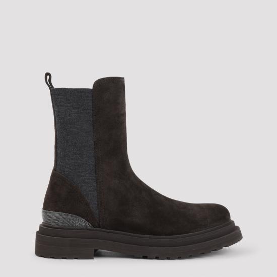 26FW 브루넬로 쿠치넬리 부츠 MZSFG3307 C9795 BROWN