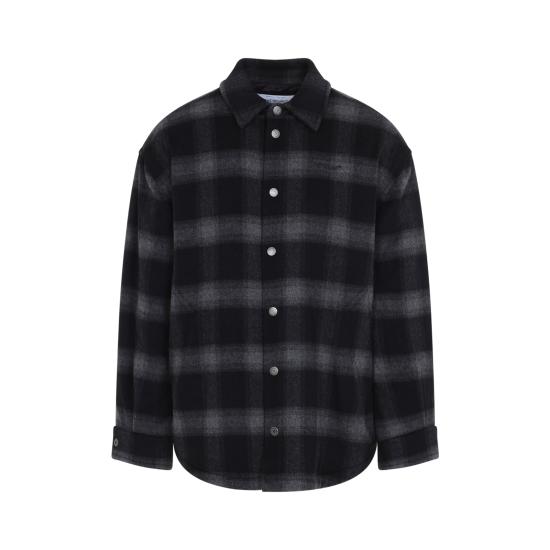 26FW 오프화이트 자켓 44MER09TF26F001001 BLACK - OFF WHITE