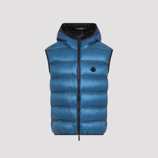26FW 몽클레어 패딩 조끼 L20911A00034 595B1 74L OPEN BLUE - MONCLER