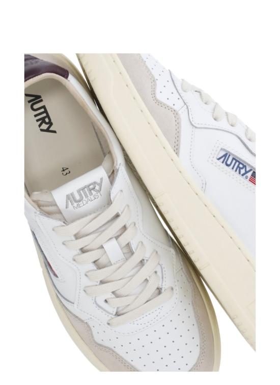 26FW 오트리 메달리스트 로우 스니커즈 AULMLS18WHT FIG Neutrals - AUTRY
